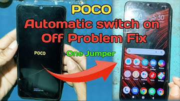 poco m3 automatic switch off problem | poco m3 restart | poco m3 on off problem