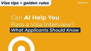 Should You Use AI to Prepare for Your U.S. Visa Interview? | Former Visa Officer Explains