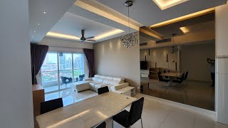 Sinaran TTDI Condo for RENT 1100sf 2R2B. Fully furnished. Near MRT & One U Shopping mall.