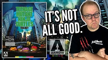Teenage Mutant NINJA Turtles 4K BOXSET Review | Arrow Video | It’s Not ALL Good..But It Mostly Is..