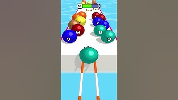 AZ Run - 2048 ABC Runner ! Walkthrough Level 58 #shorts