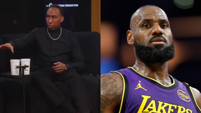 Stephen A. Smith CRASHES OUT On Lebron James And Calls Him WEAK For  Approaching Him At Lakers Game - YouTube