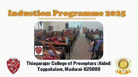 Induction Programme 2025