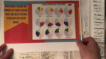 Analogous Color Paper Slide