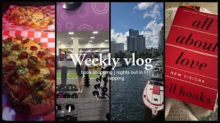 Weekly vlog: book shopping, heated rivalry, nights in fl | Alexis Victoria 