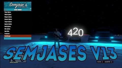 GTA 5 Online New! Semjases V13.5 SPRX + BEST Mod Menu + (FREEZE CONSOLE, ANTI FREEZE) [CEX/DEX/1.28]