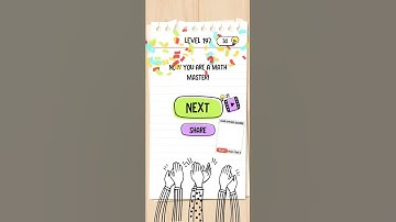 How to Beat Brain Test Level 197 Walkthrough