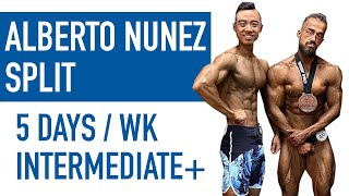 Famous ALBERTO NUNEZ-Inspired Workout Plan | Upper Lower x Arnold Split Net Worth