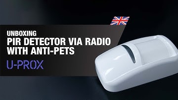 📦UNBOXING - PIR detector via radio with anti-pets - UPROX-017 | By Demes