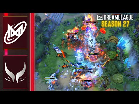 Xtreme Gaming vs Nigma Galaxy - ЛУЧШИЕ МОМЕНТЫ - DreamLeague Season 27