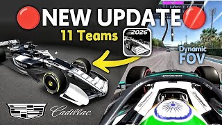 🔴NEW UPDATE🔴 11 TEAMS &amp; DYNAMIC FOV 🏎️🏁