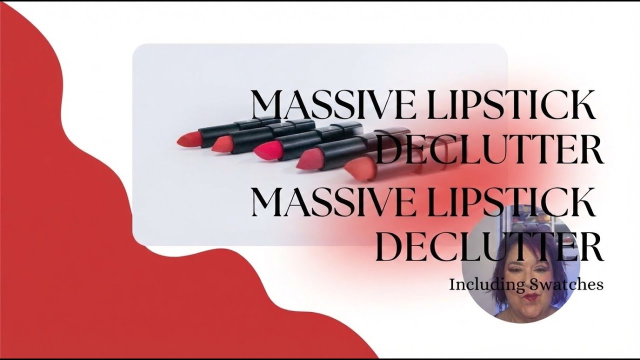 Реальность избавления от лишних помад | Сколько мне на самом деле нужно?