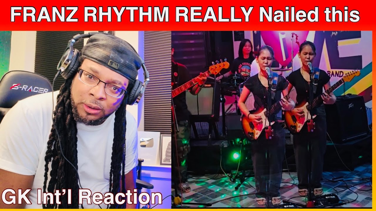 FRANZ RHYTHM NAILED THIS , ANOTHER DAY IN PARADISE (Phil Collins) GK INT'L REACTION