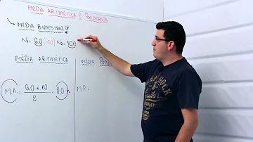 Qual a diferença entre média aritmética e média ponderada?