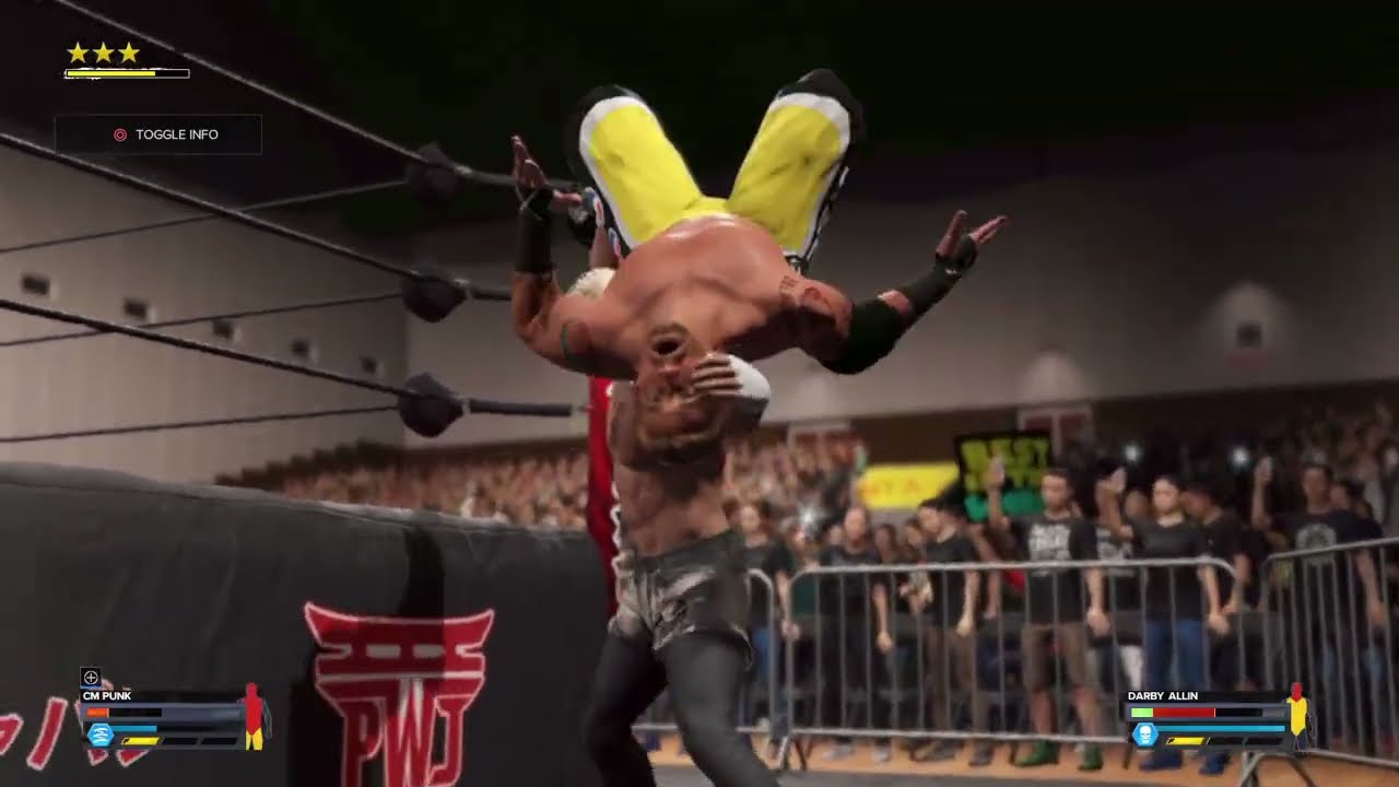 WWE 2K24 CM Punk (ROH) Vs Darby Allin Casket Match