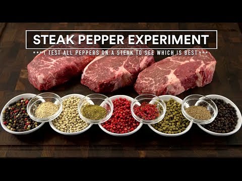 Which PEPPER is BEST for STEAKS? The STEAK PEPPER