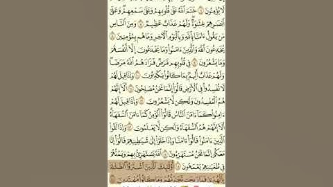 سورة البقرة صفحة ٣ مكررة ١٠ مرات للقارئ سعد الغامدي
