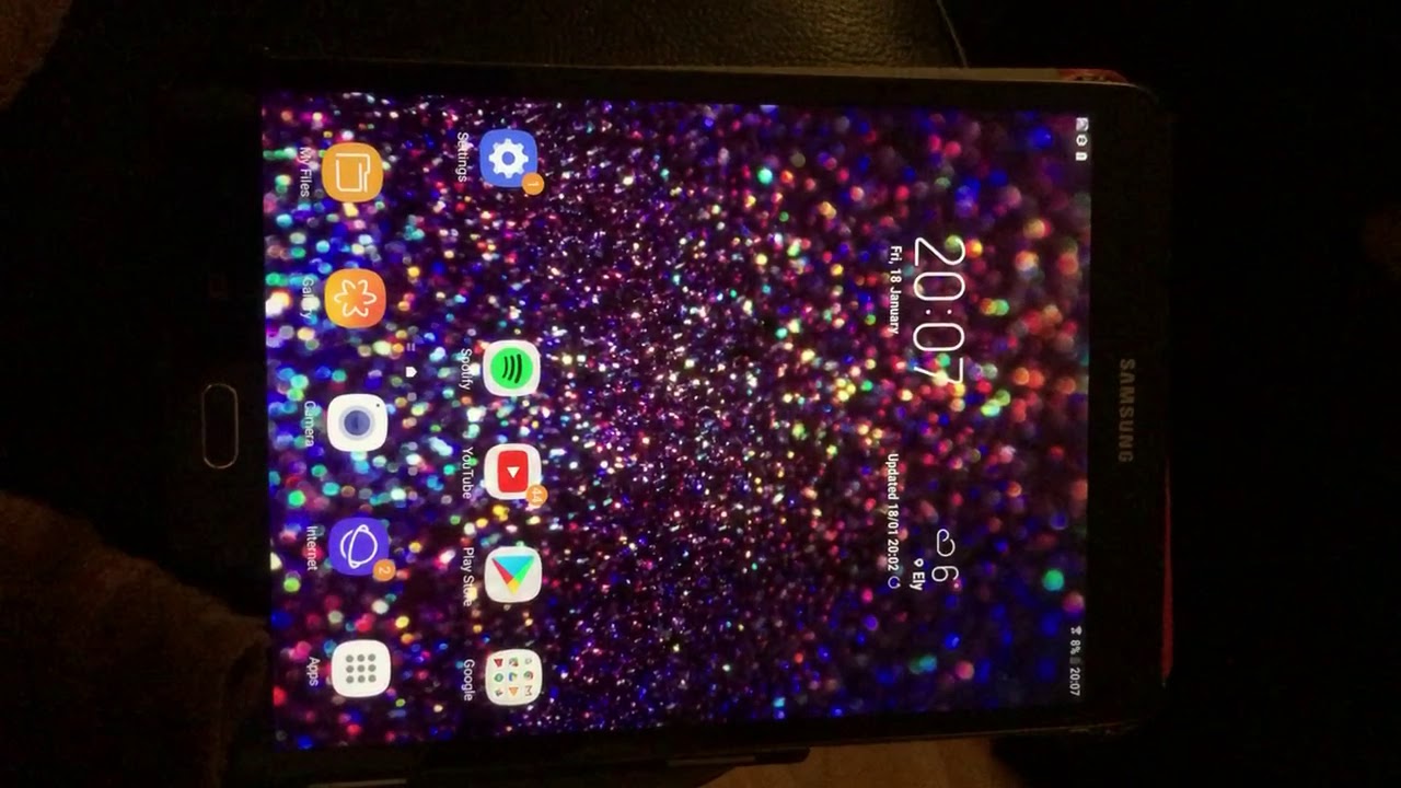 Galaxy S2 tab restarting randomly - YouTube
