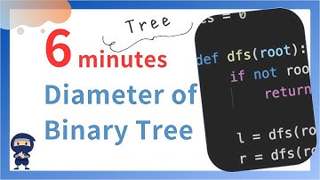 Diameter of Binary Tree - LeetCode #543 - Python, JavaScript, Java, C++