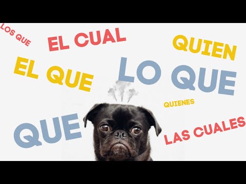 Online Spanish lessons: Los pronombres relativos