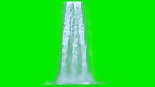 Green Screen Waterfall
