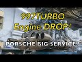 PORSCHE 997 TURBO MAJOR SERVICE AND MAINTENANCE PART 1; POWERTRAIN ENGINE REMOVAL