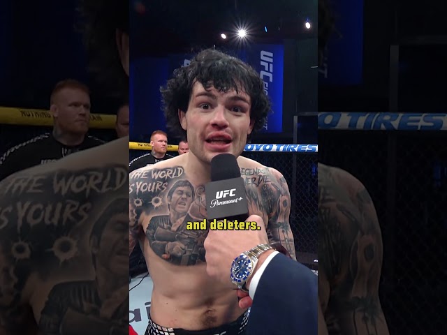 Who gave Tommy the mic? #ufcokc
