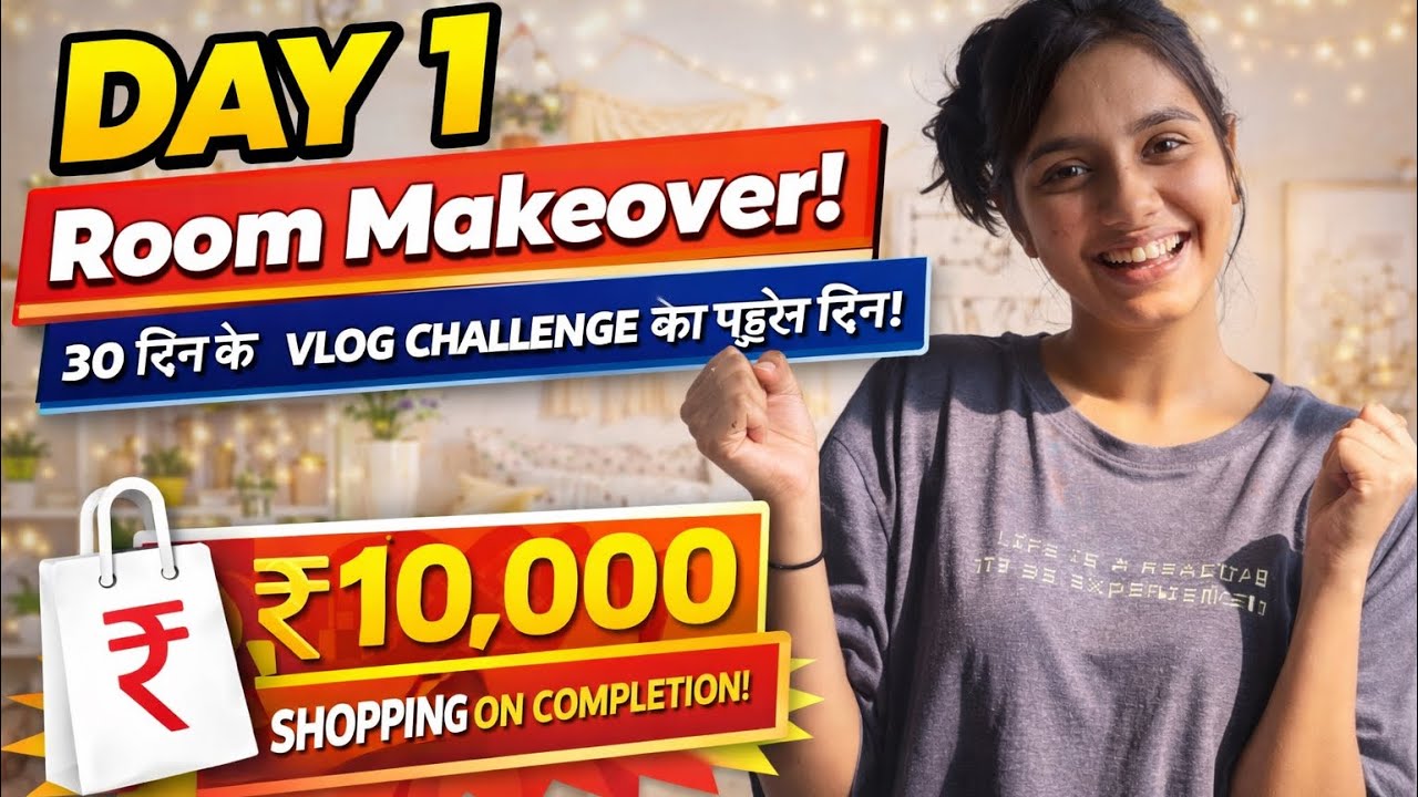 Day 1 🥹| Challenge accepted 💸 | 30 Days Challenge - YouTube