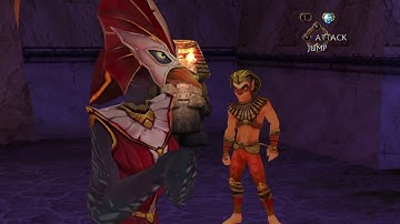 Game Glitch- Abydos, no music. Sphinx and the Cursed Mummy