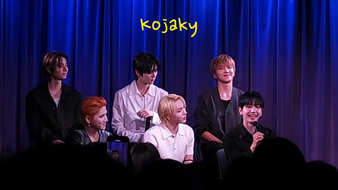 [FANCAM] BOYNEXTDOOR at the Grammy Museum full interview and performances on 8/14/25