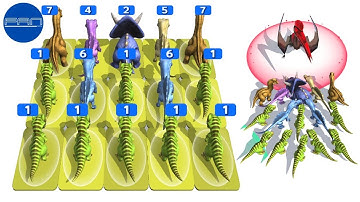 Dino Run - Merge Master New Update