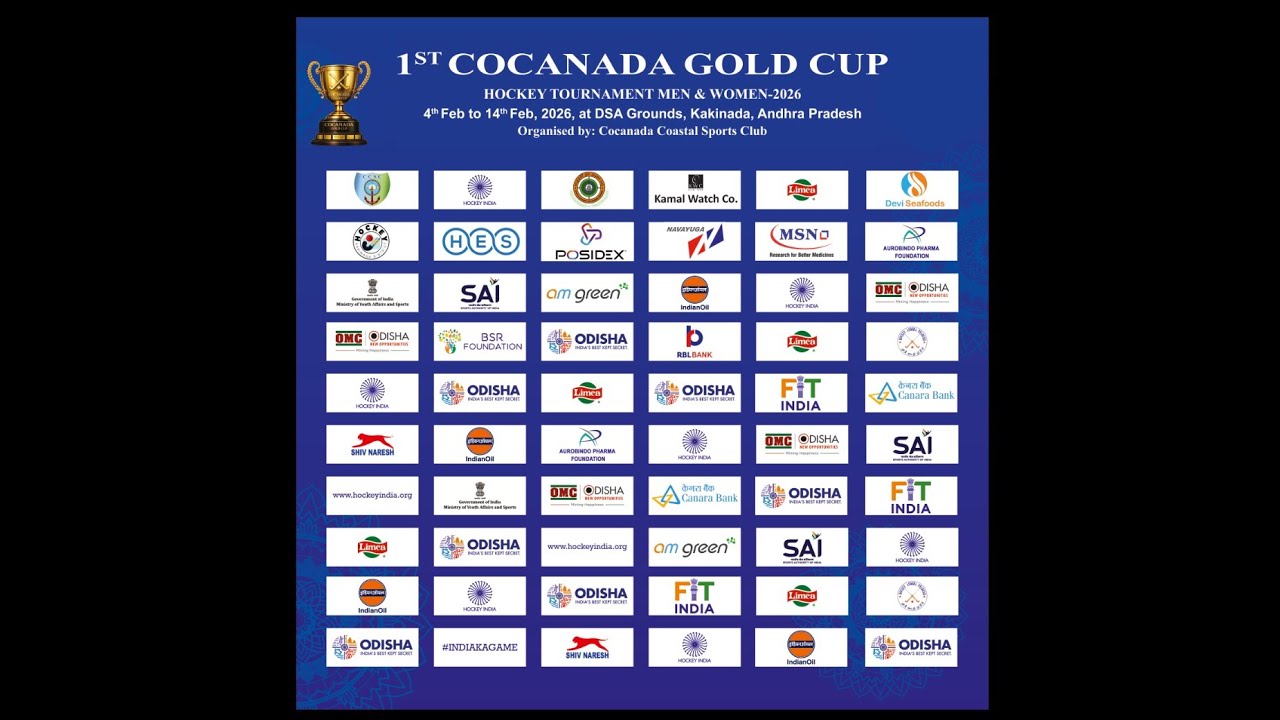 1ST COCANADA GOLD CUP HOCKEY TOURNAMENT MEN / WOMEN-2026