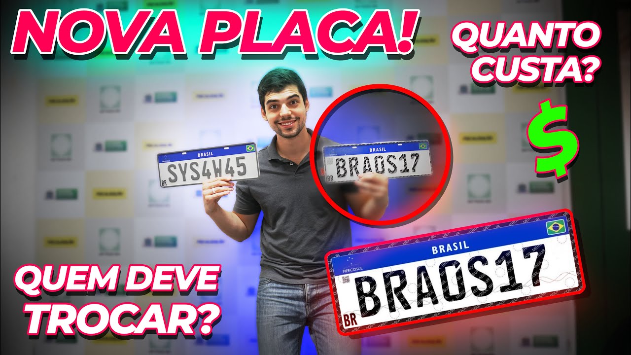 TUDO SOBRE NOVAS PLACAS MERCOSUL ! QUANTO CUSTA ? VOCÊ PRECISARÁ TROCAR JÁ?! O QUE MUDA?| TOP SPEED TUDO SOBRE NOVAS PLACAS MERCOSUL ! QUANTO CUSTA ? VOCÊ PRECISARÁ TROCAR JÁ?! O QUE MUDA?| TOP SPEED