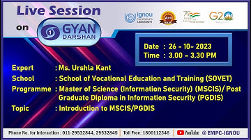 Introduction to MSCIS/PGDIS