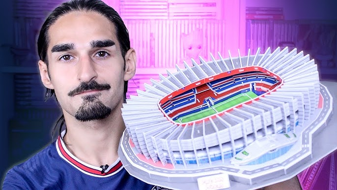 Le Parc Des Princes Stadium 'Paris Saint-Germain' 3D Cardboard Structural  Puzzle