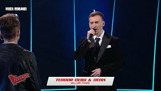 FINALA Vocea României 2022: Teodor Debu și Denis The Motans “Valuri mari”