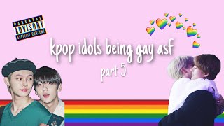 kpop idols being less than straight pt 5