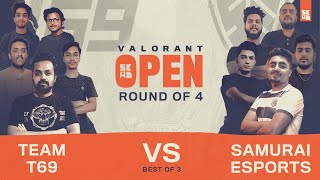 SKWAD Valorant Open | Semi Finals UB | Team T69 vs Samurai Esports