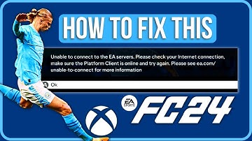 HOW TO FIX EA FC 24 UNABLE TO CONNECT ON XBOX (Easy Tutorial)