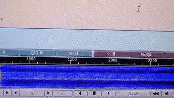 W1AW bulletin on 80 meters PSK31 into RTTY