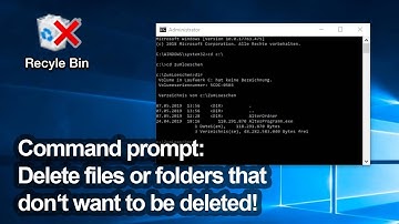 Delete "challenging" files and folders! ("Could not find this item" etc...)