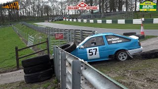 Alan Healy Memorial Rally 2023 Crash & Action - Cadwell Park