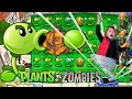 Plants vs zombies garden warfare gameplay in real life pretend play  pvz kaven app review