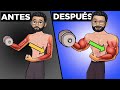 La MEJOR RUTINA de BICEPS con MANCUERNAS según la CIENCIA - adaptable para CUALQUIER NIVEL