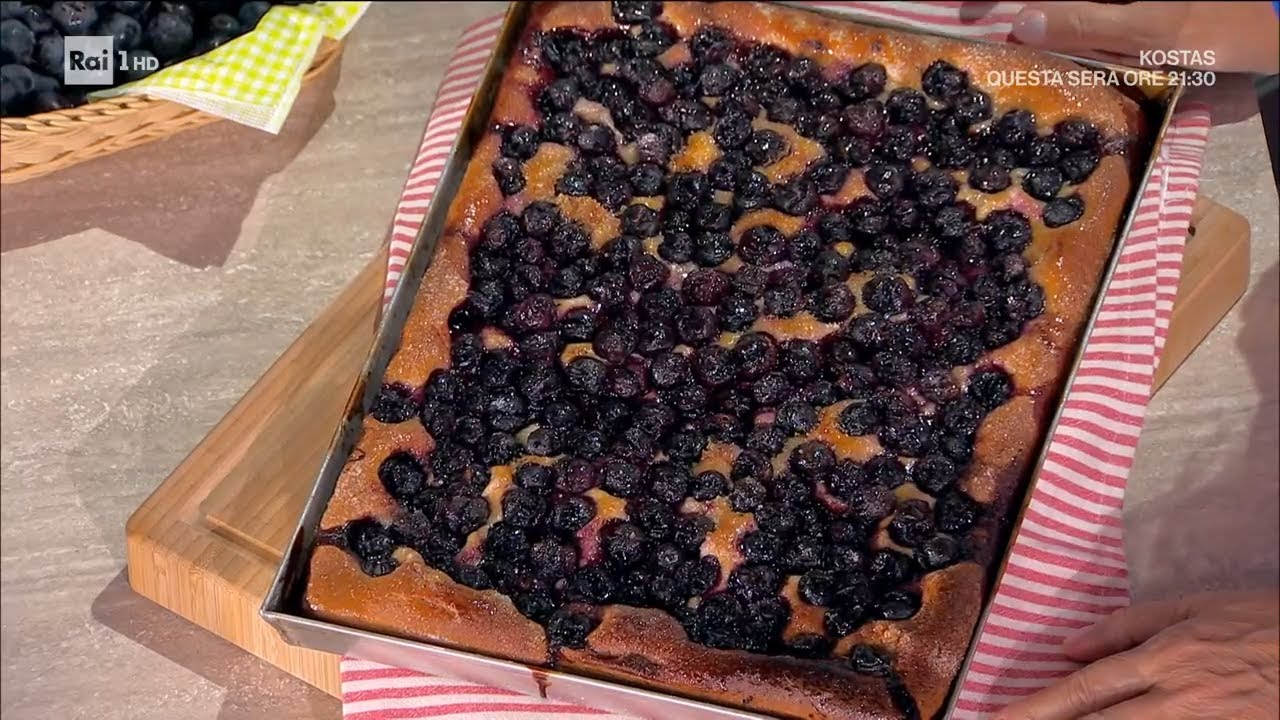 Schiacciata toscana all'uva - È sempre mezzogiorno 26/09/2024