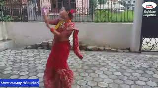 Chittikkai vaxu re || Cover dance by Muna tamang || Teej dance competition