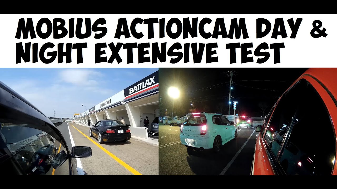 MOBIUS ActionCam extensive day and night TEST & REVIEW