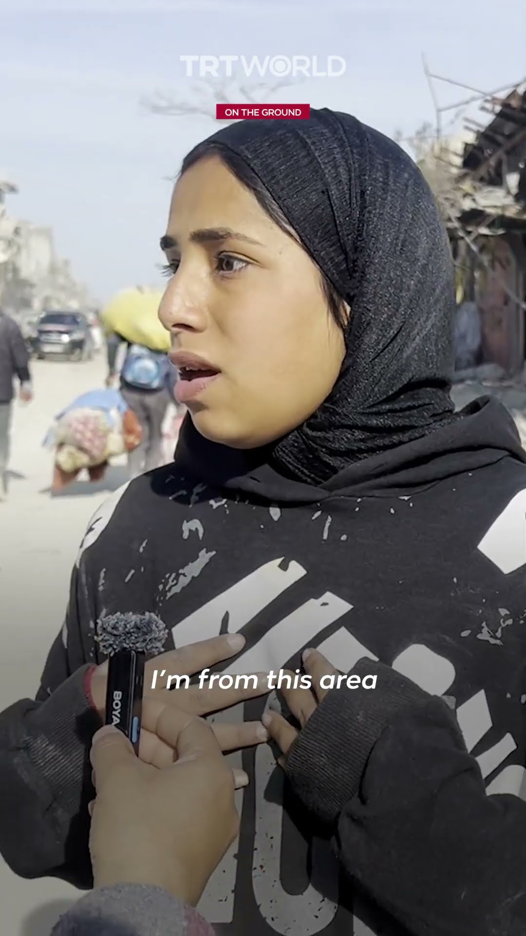 Palestinians return to the rubble of their homes in Rafah after ceasefire