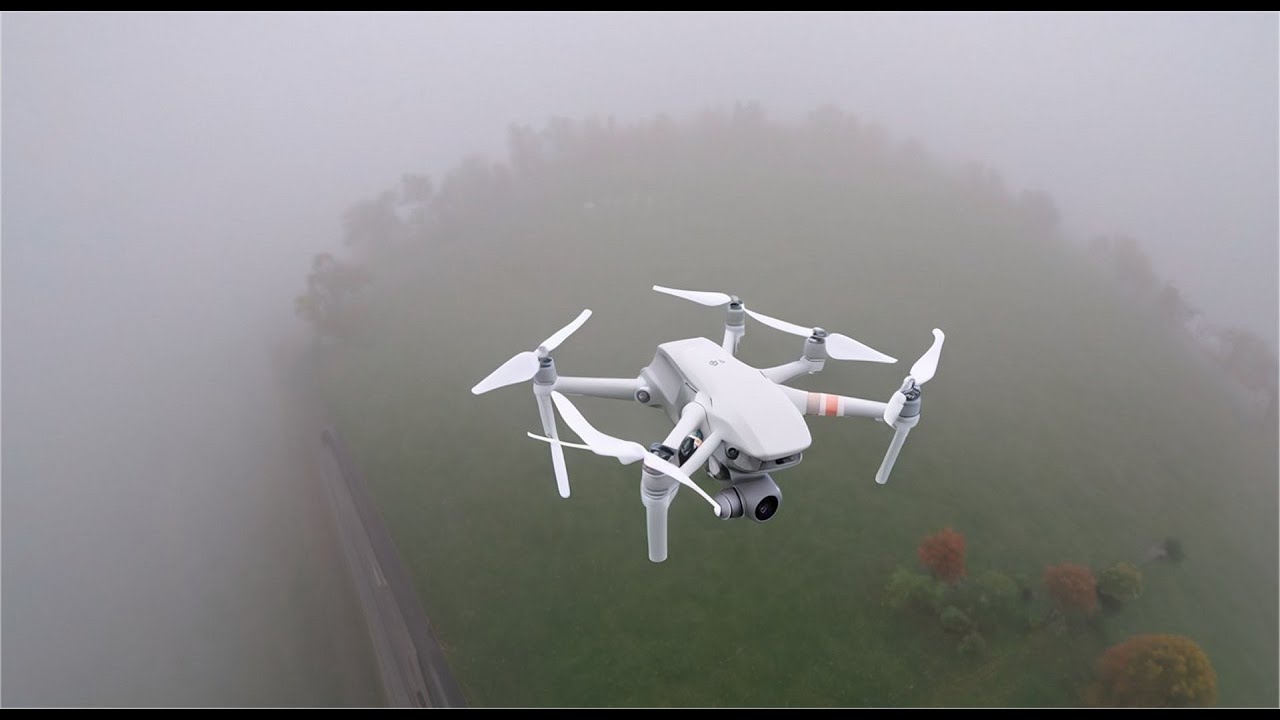12000m Rundflug mit DJI Mini 2 mit Verbindungsproblemen im Nebel
