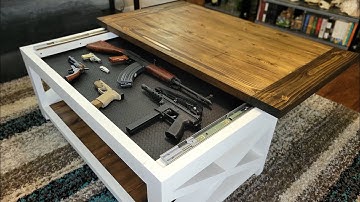 Build Your Own Concealment Coffee Table | A Step by Step Guide